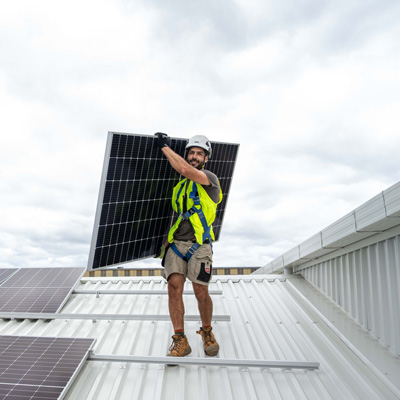 Green loans can provide affordable financing solutions to help Kiwis transition to renewable energy. Solar Image