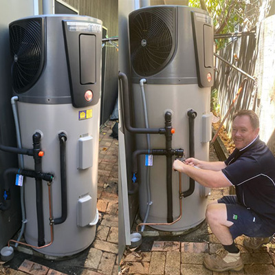 Rheem AMBIHEAT installed case study v2 The solution: Rheem AMBIHEAT® HDc-270