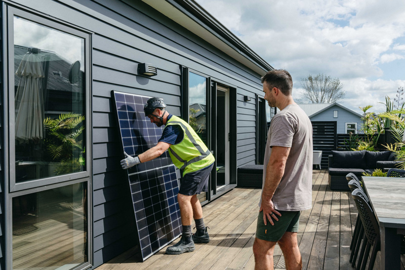 Rheem Family Solar Panel Installation 230222 Rheem Family Solar Panel Install Edited Selection SMALL 5