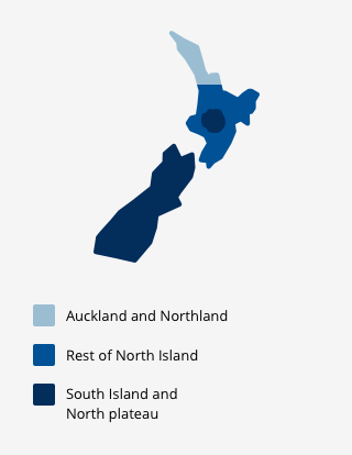 New Zeland Map
