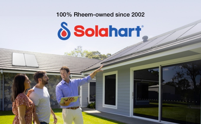 Trust Rheem and Solahart for Hot Water and Energy Solutions
